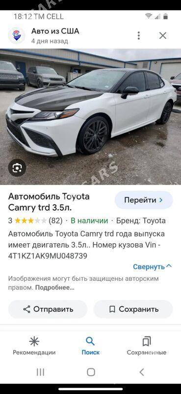Toyota Camry 2020 - 450 000 TMT - Aşgabat - img 8