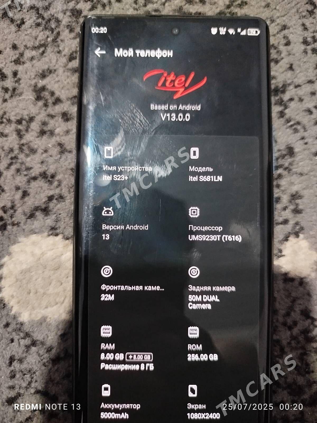 itel s23+ - Дашогуз - img 3