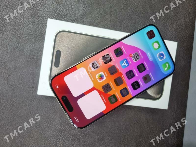 iphone 15 pro 2 sim - Ашхабад - img 8