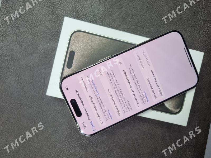 iphone 15 pro 2 sim - Ашхабад - img 9