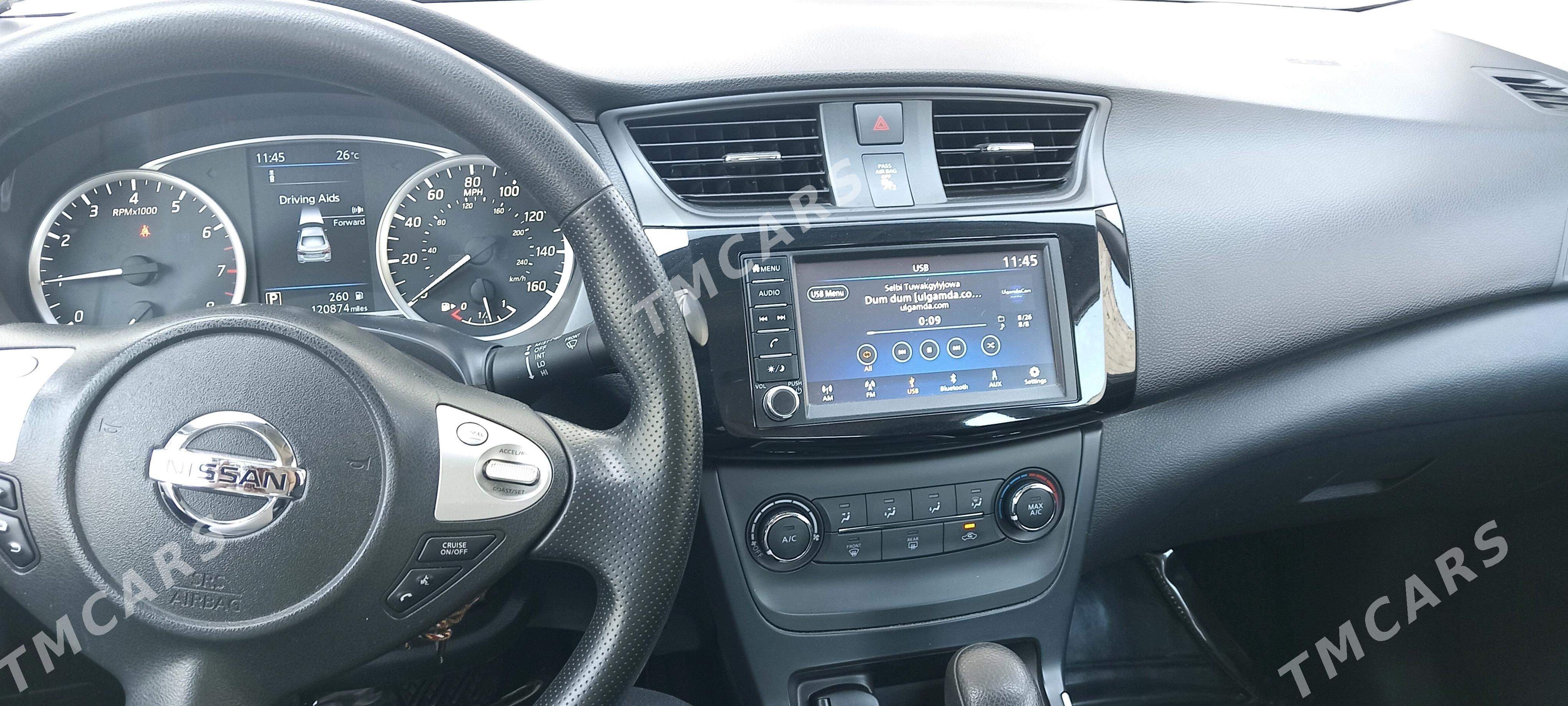 Nissan Sentra 2019 - 168 000 TMT - Арзув - img 2