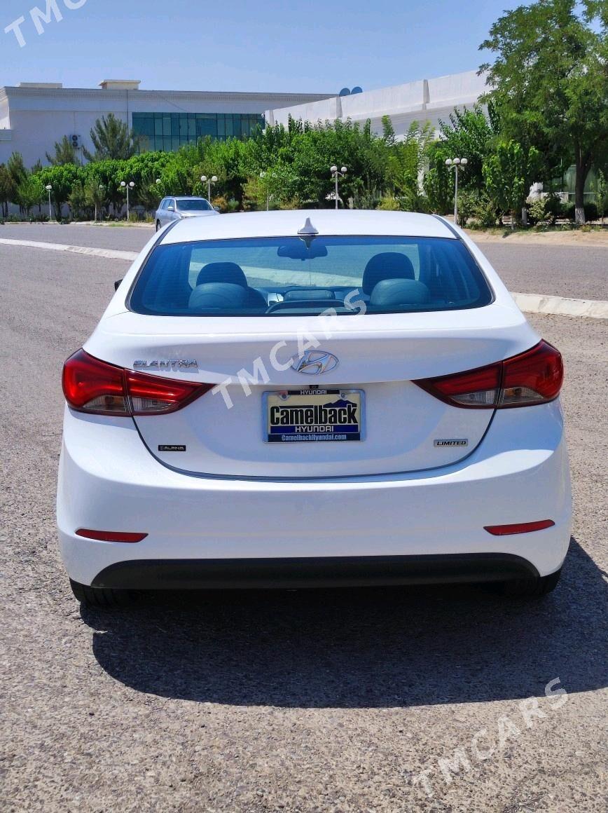 Hyundai Elantra 2016 - 180 000 TMT - Мары - img 5