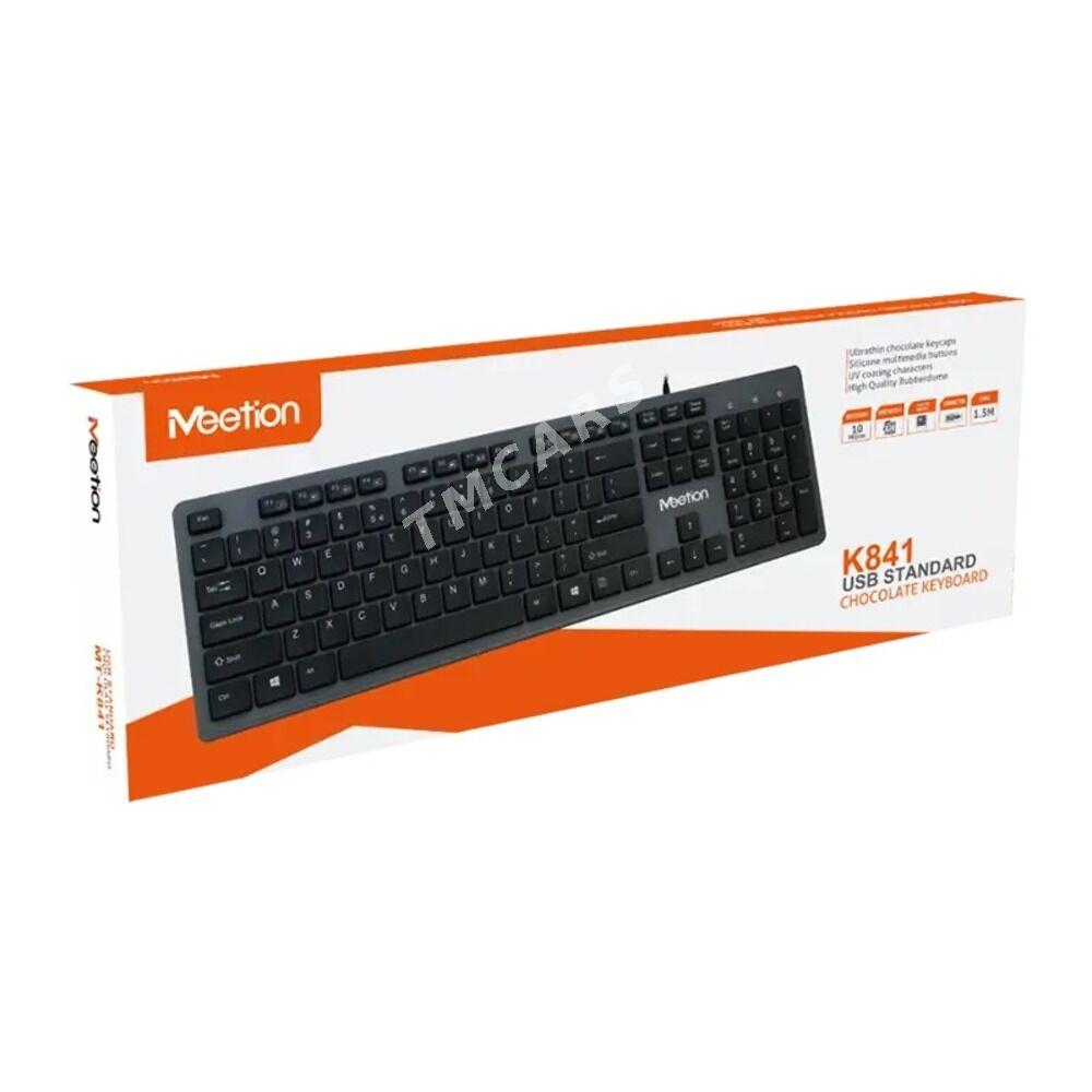 Meetion Chocolate K841 Клавиатура проводная - Aşgabat - img 6