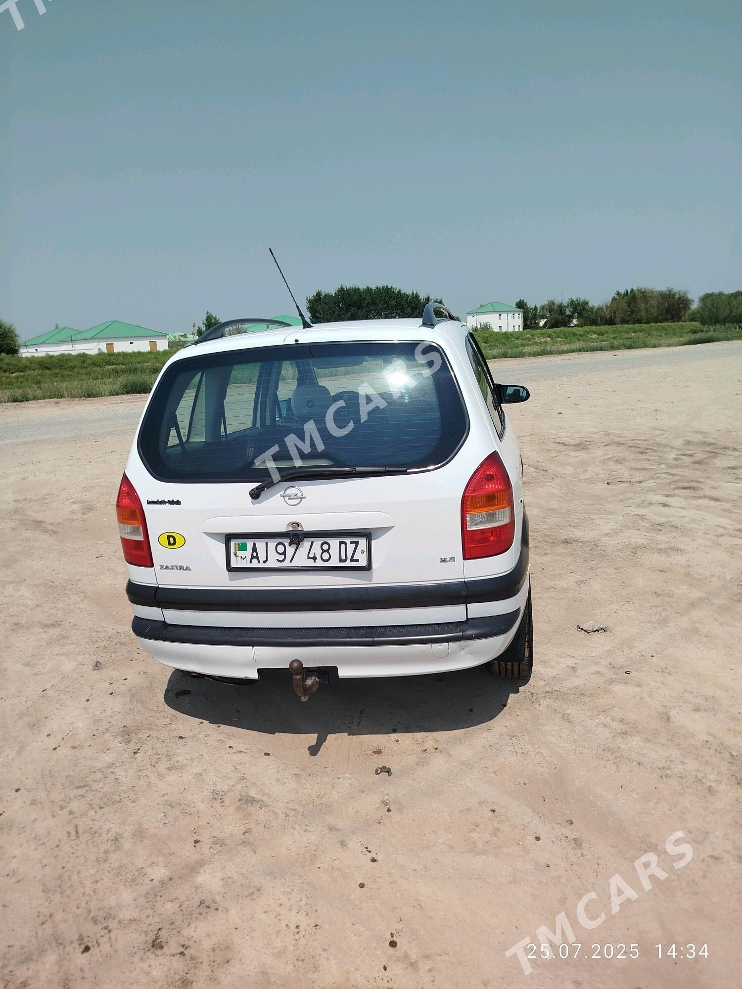 Opel Zafira 2002 - 110 000 TMT - Türkmenbaşy etr. - img 4