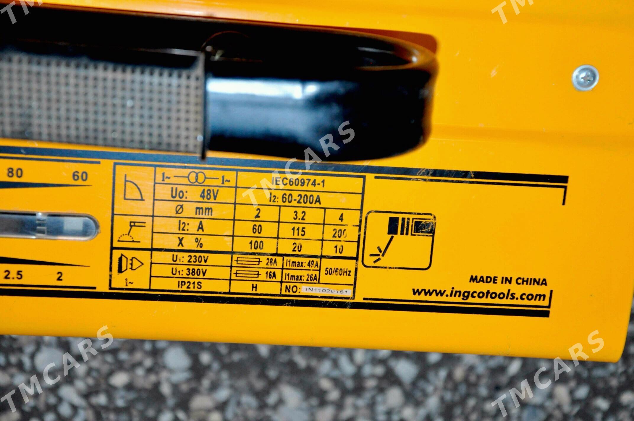 Сварочный аппарат INGCO 380V - Türkmenabat - img 3