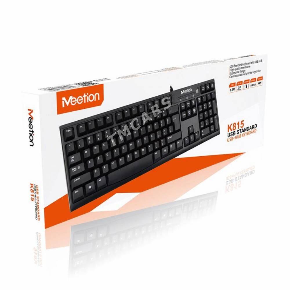 Simli gara klawiatura Meetion K815 - Ашхабад - img 4