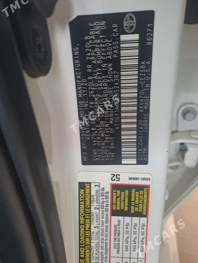Toyota Camry 2021 - 315 000 TMT - Gökdepe - img 8