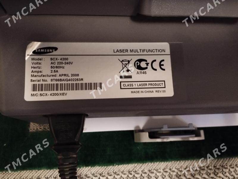 printr samsung scx-4200 - Ашхабад - img 4