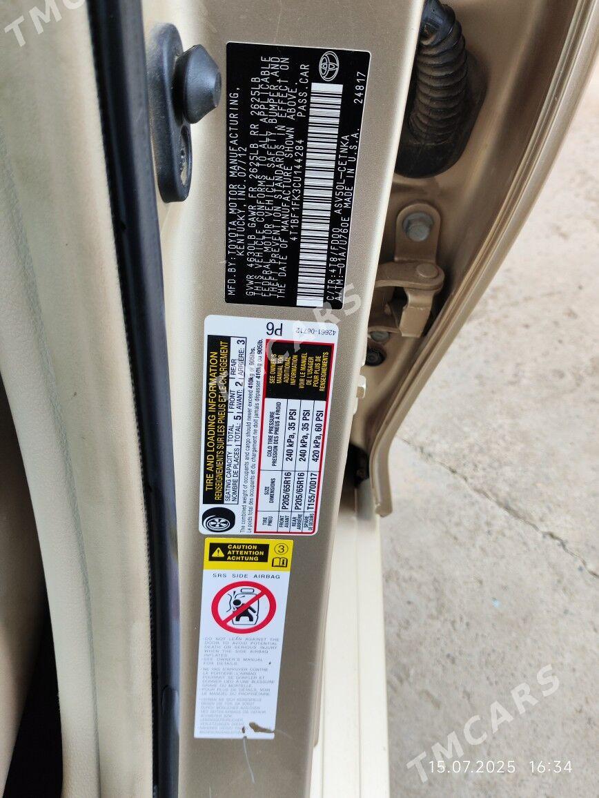 Toyota Camry 2012 - 190 000 TMT - Aşgabat - img 10