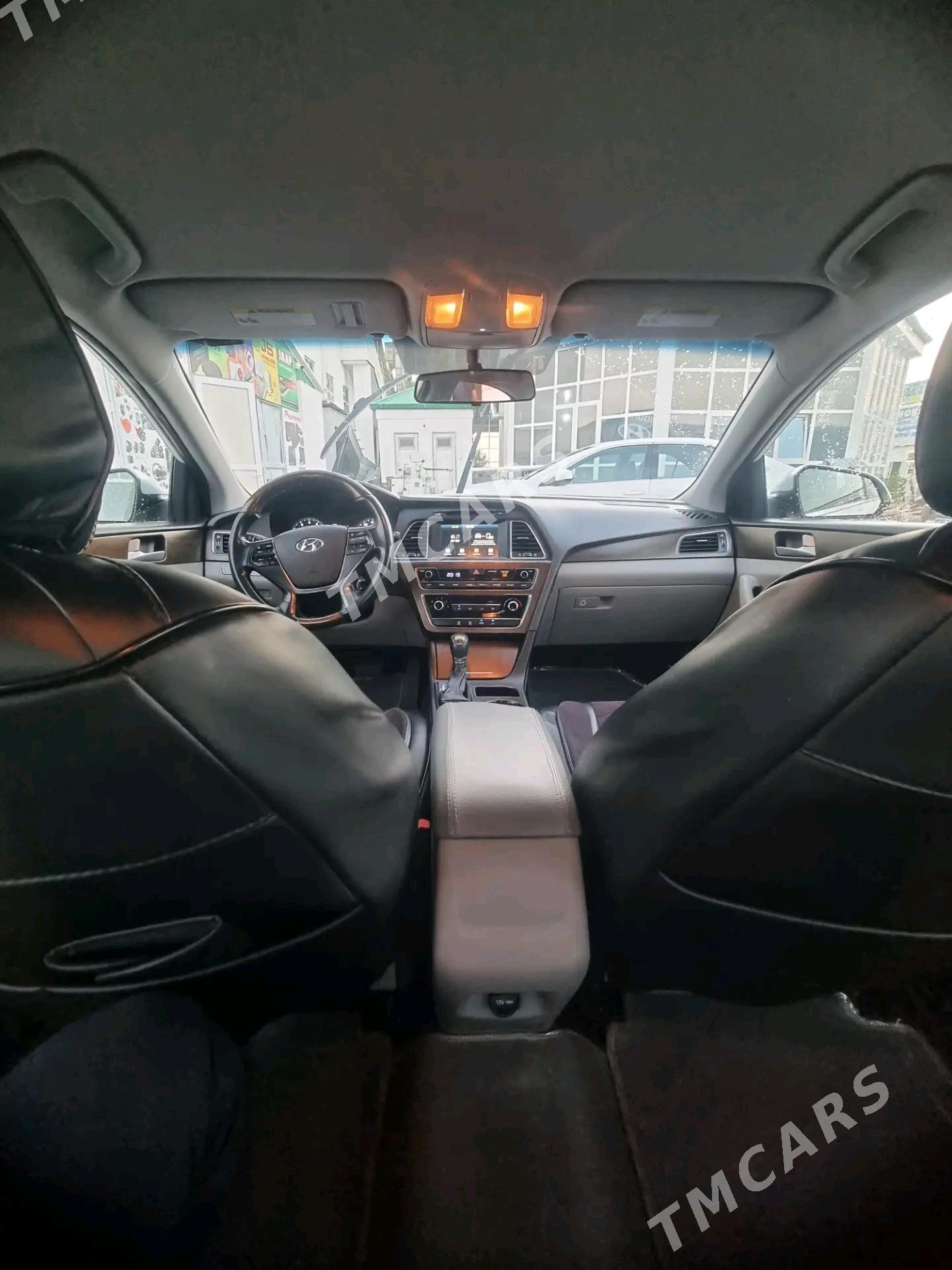 Hyundai Sonata 2016 - 230 000 TMT - Ak bugdaý etraby - img 4