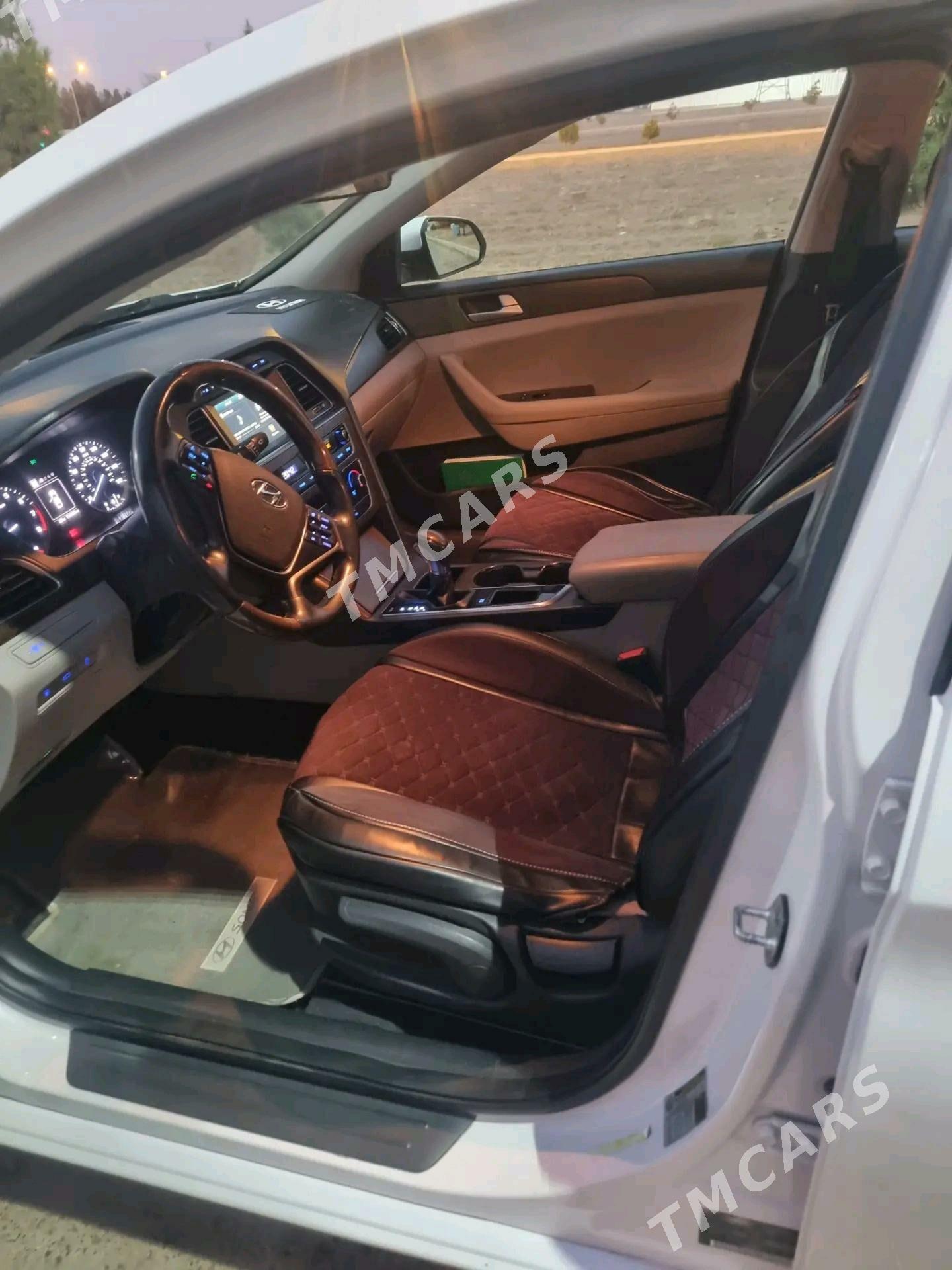 Hyundai Sonata 2016 - 230 000 TMT - Ak bugdaý etraby - img 5