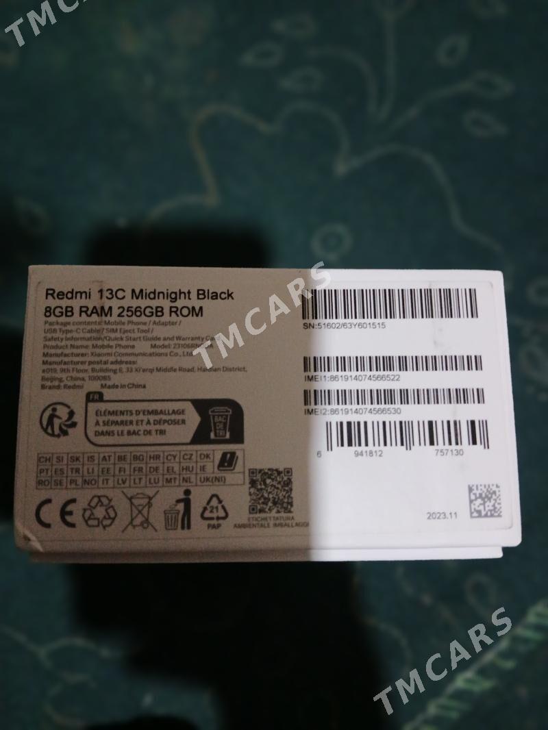 Redmi 13c 8/256 gb gyssagly - Кëши - img 3