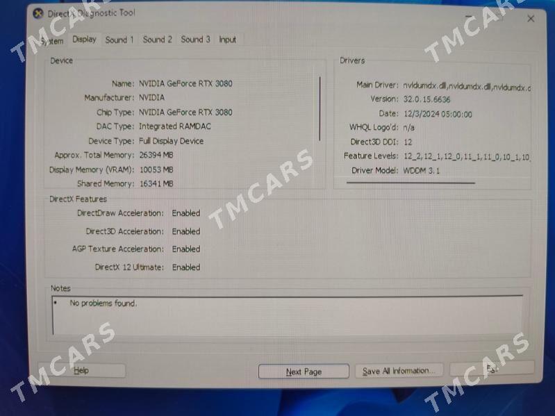 Ryzen 7 5800x / 32Gb / RTX3080 - Aşgabat - img 4