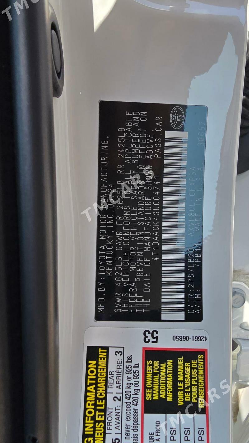 Toyota Camry Hybrid 2024 - 590 000 TMT - Ашхабад - img 10