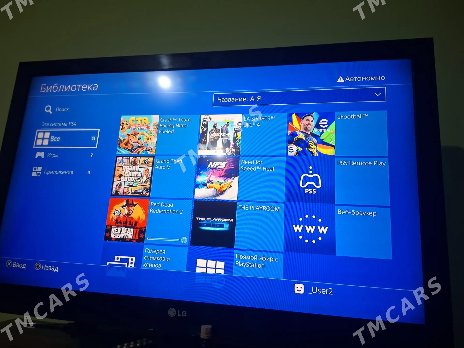PS 4 SLIM - Ашхабад - img 2