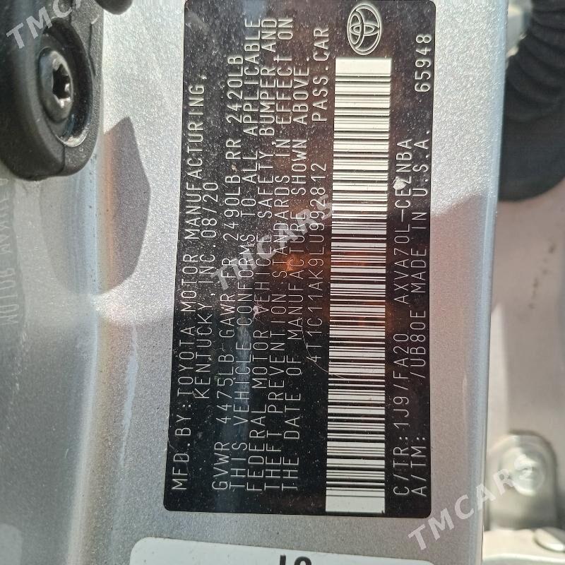 Toyota Camry 2020 - 210 000 TMT - Mary - img 6