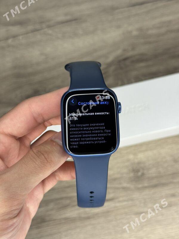 Apple Watch 7 45mm 81% sagat - Ашхабад - img 4