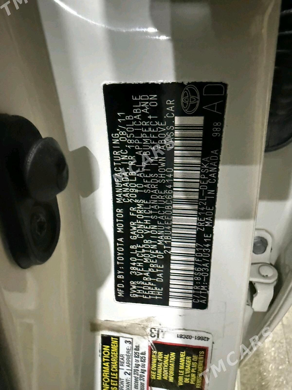 Toyota Corolla 2012 - 165 000 TMT - Ашхабад - img 6