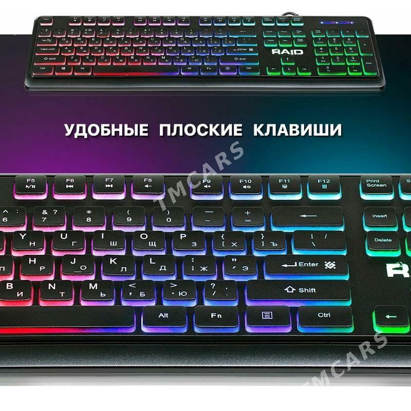 Крутая игровая клавиатура Defender Raid GK-778DL - Aşgabat - img 4