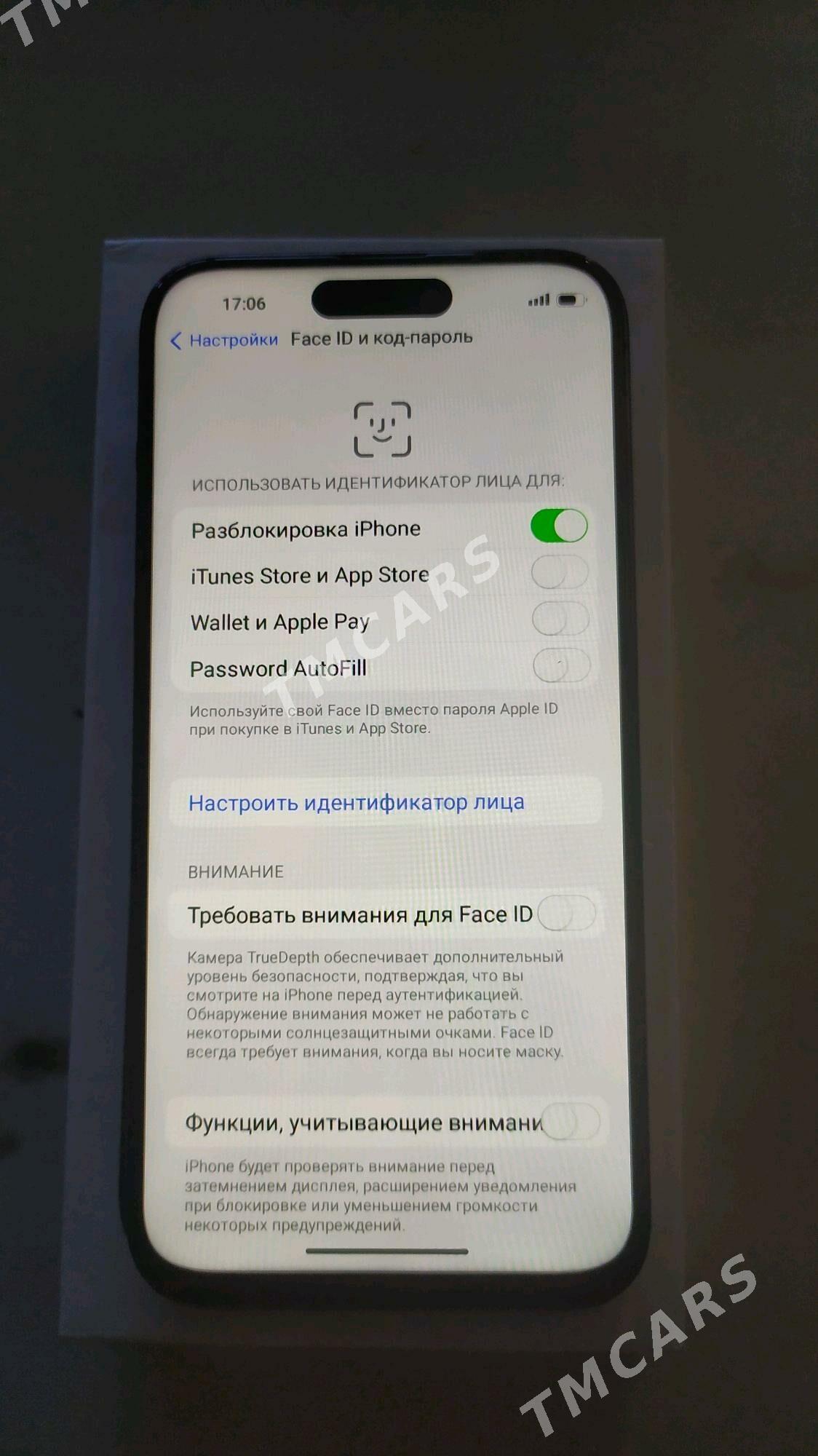 İphone 15 pro max 1-1 kopiya - Дашогуз - img 4