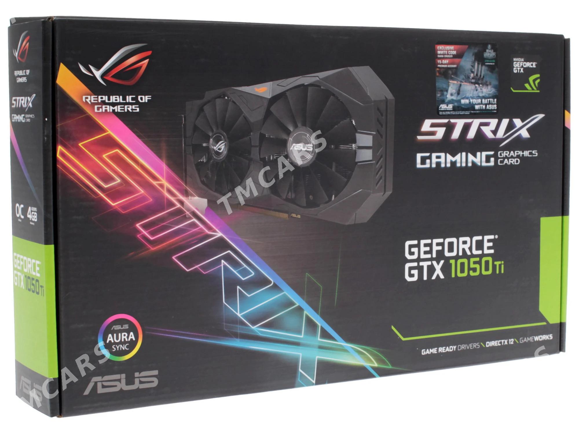 ASUS GeForce GTX 1050 Ti STRIX - Туркменабат - img 6