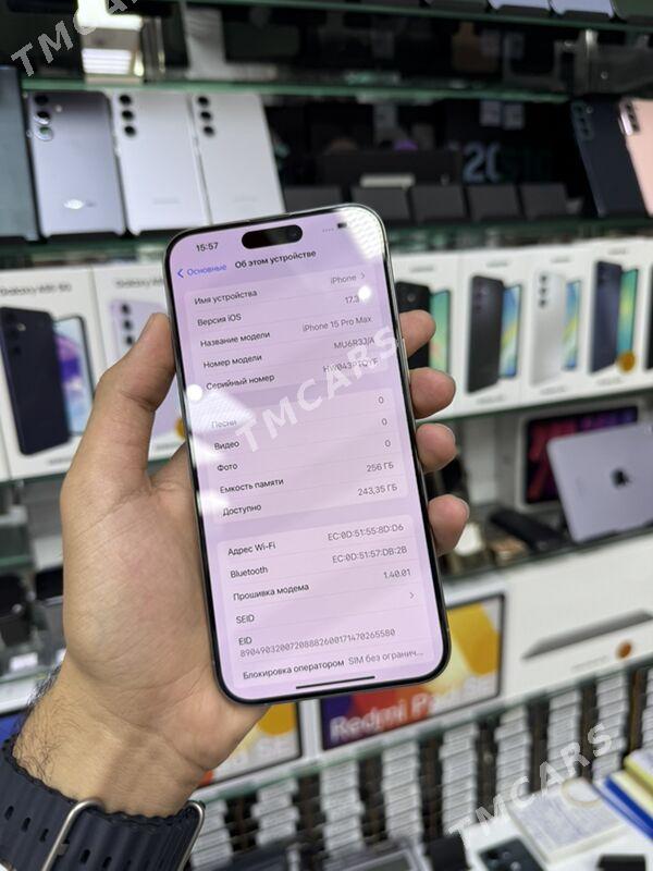iPhone 15 pro max 256g. 94% - Garaşsyzlygyň 15 ýyllygy Söwda Merkezi - img 2