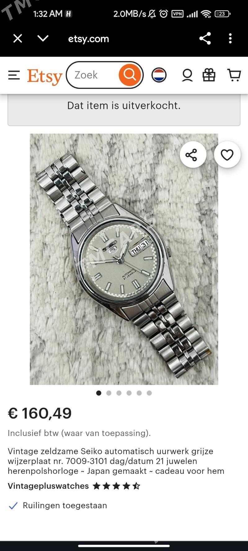 Seiko 5 - Büzmeýin GRES - img 2