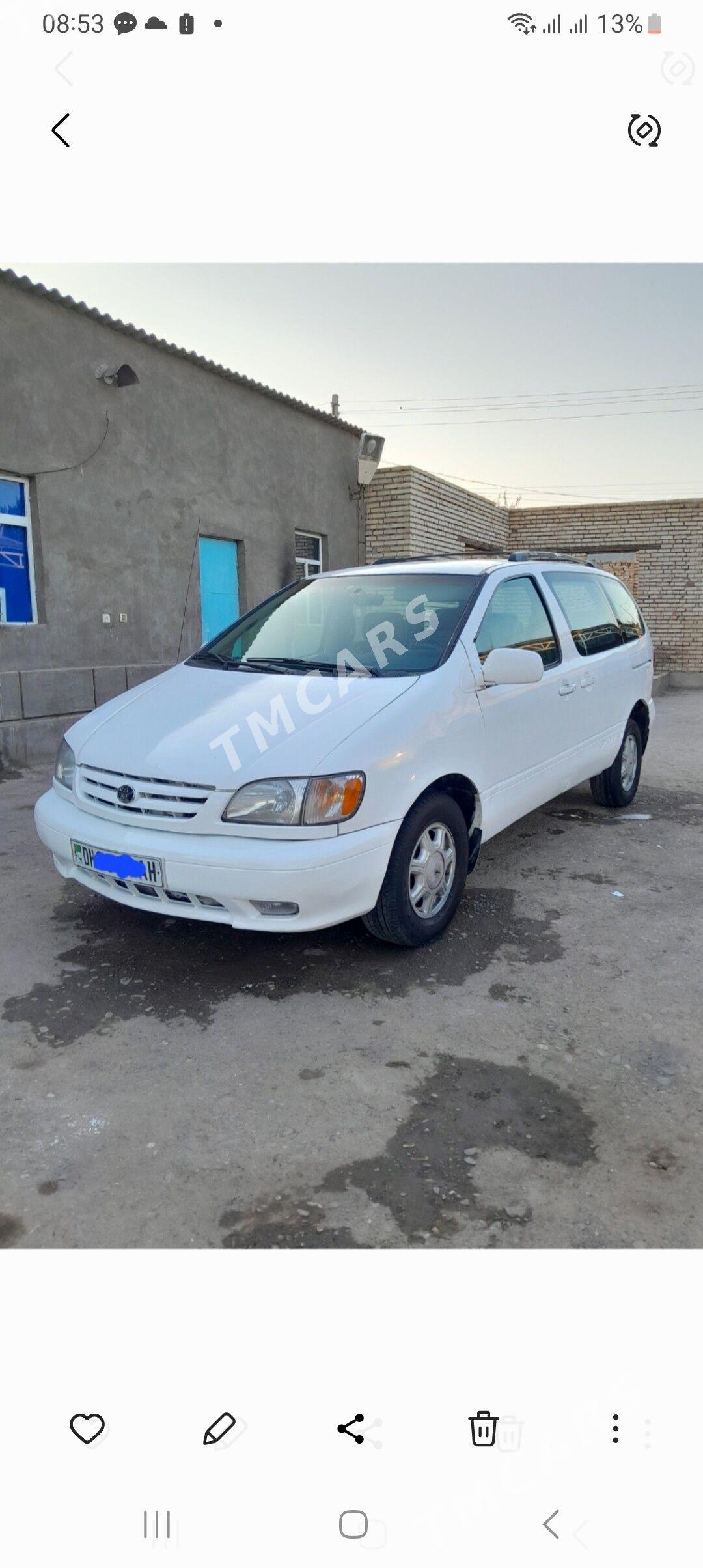 Toyota Sienna 2001 - 140 000 TMT - Серахс - img 4