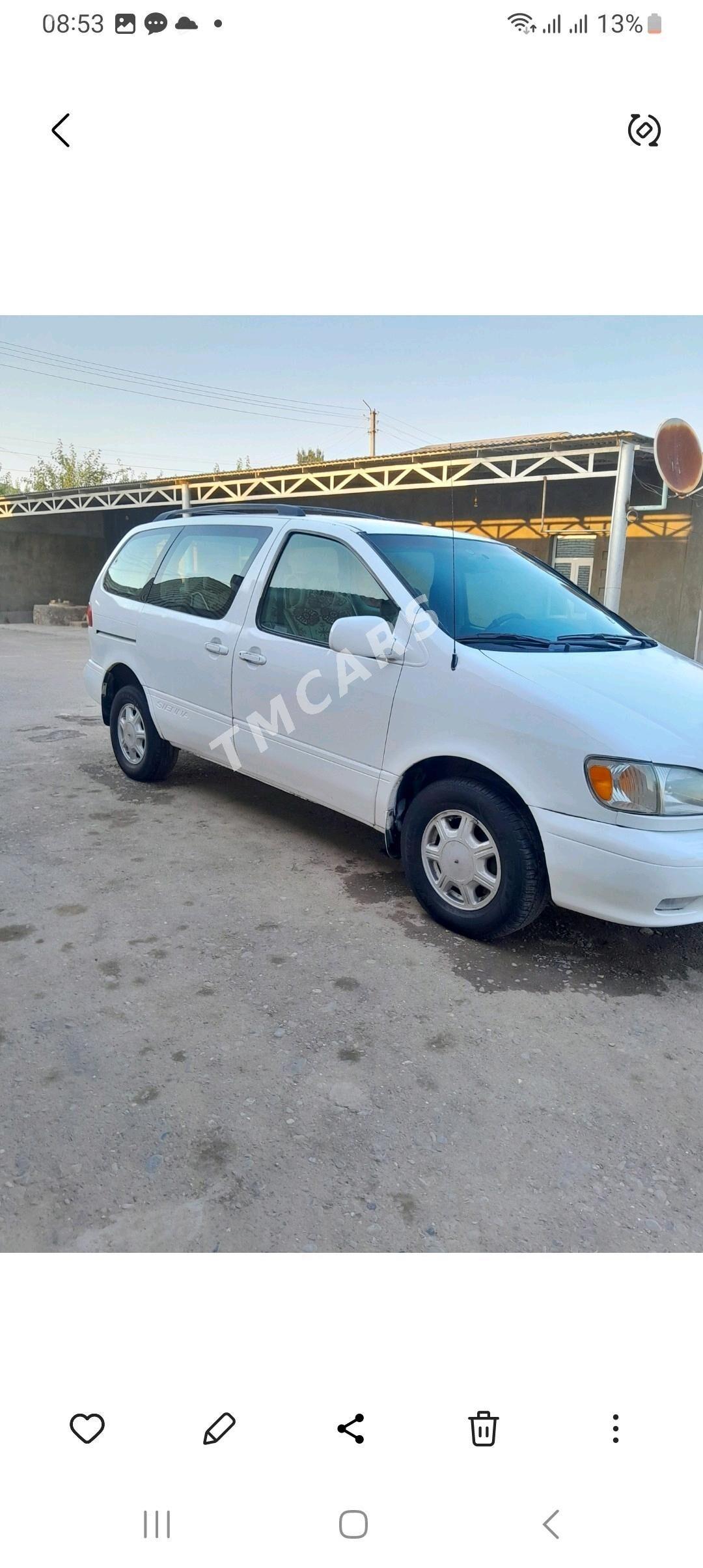 Toyota Sienna 2001 - 140 000 TMT - Серахс - img 6