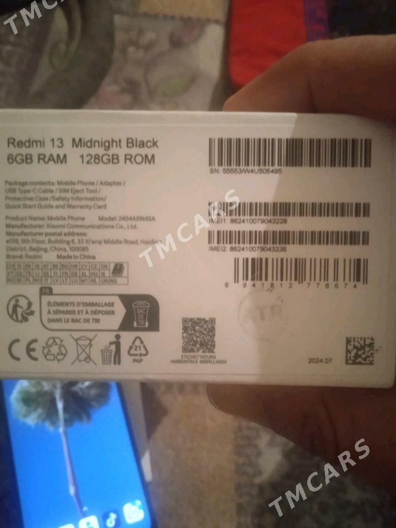Redmi 13 ozun orginal - Türkmenabat - img 6