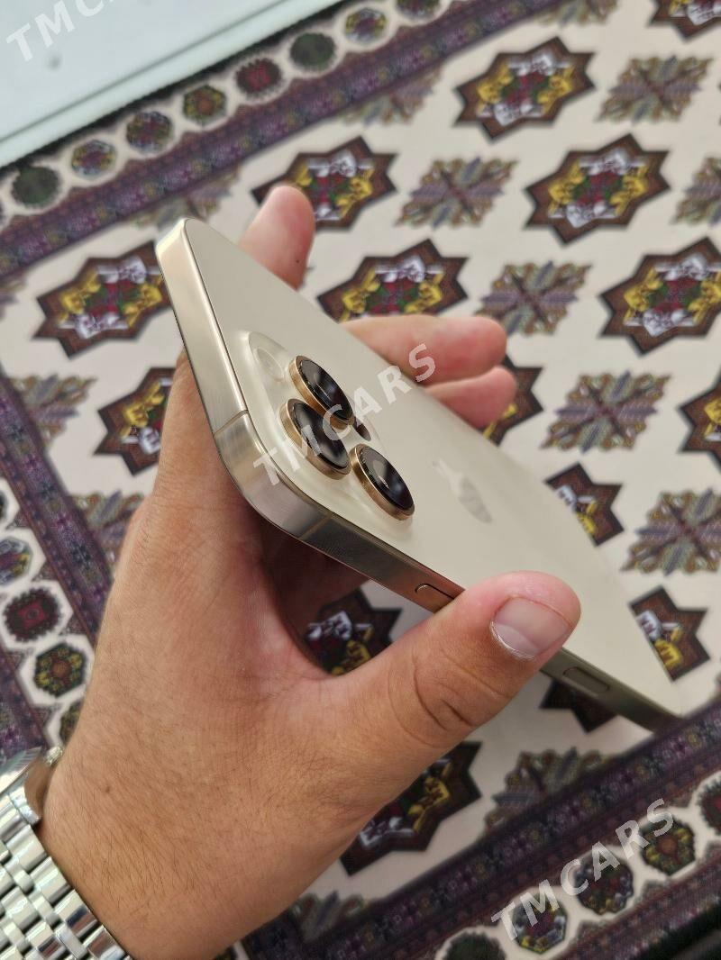 iphone 16pro max 100% 256gb - Aşgabat - img 3