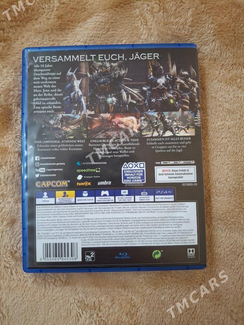 monster hunter world ps4 - Aşgabat - img 2