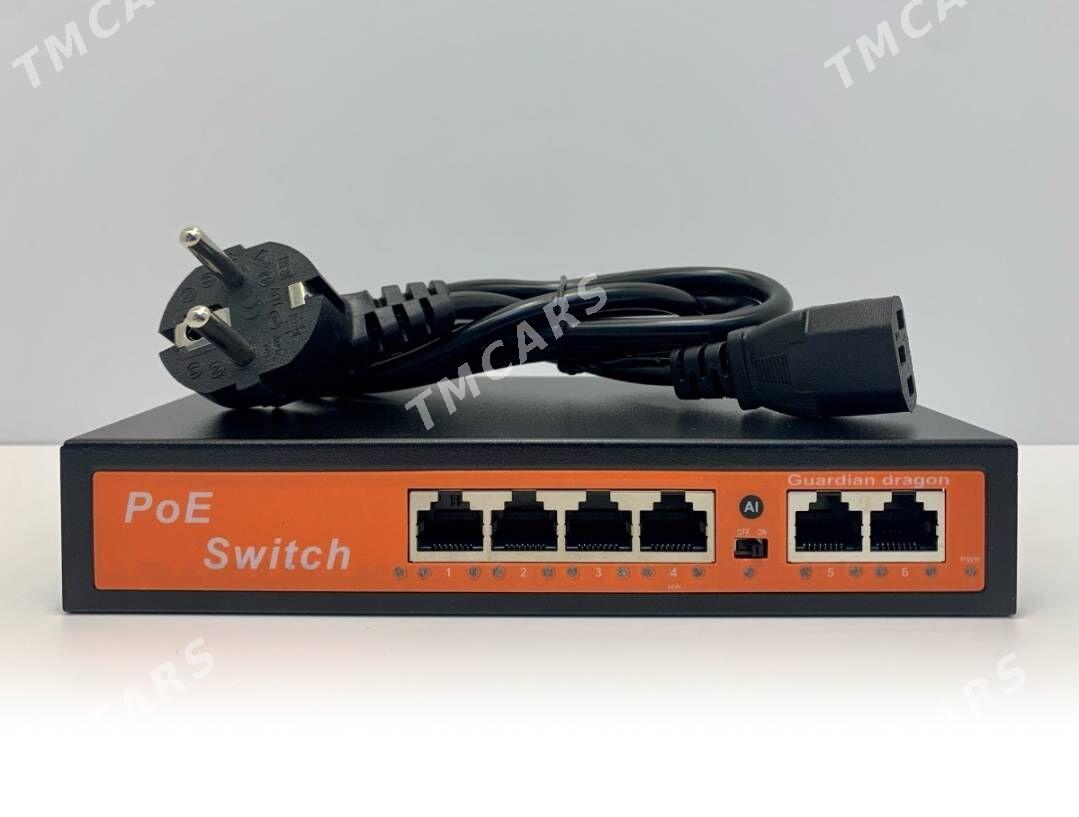 POE Switch 4+2/ 8+2 port Mbit - Мир 4 - img 2