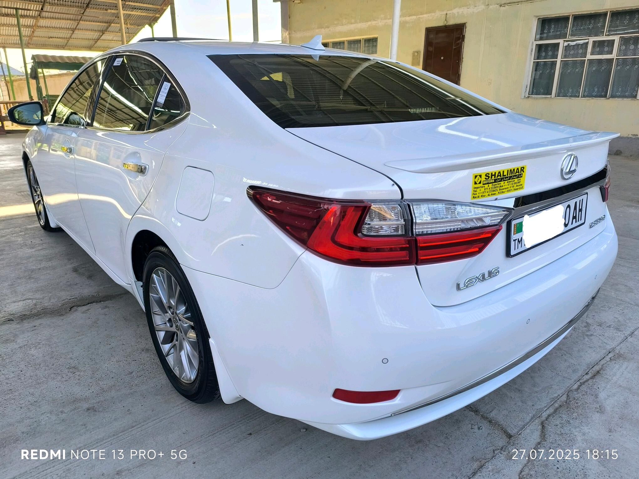 Lexus ES 350 2017 - 348 000 TMT - Гарадамак - img 2