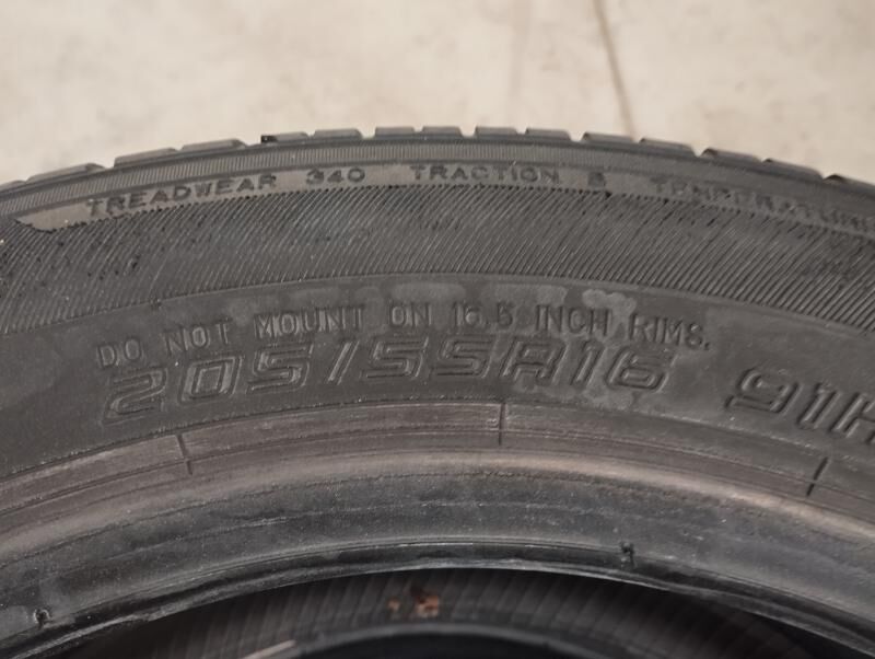 205/55R/16 teker 3 stuk bar 500 TMT - Мары - img 3