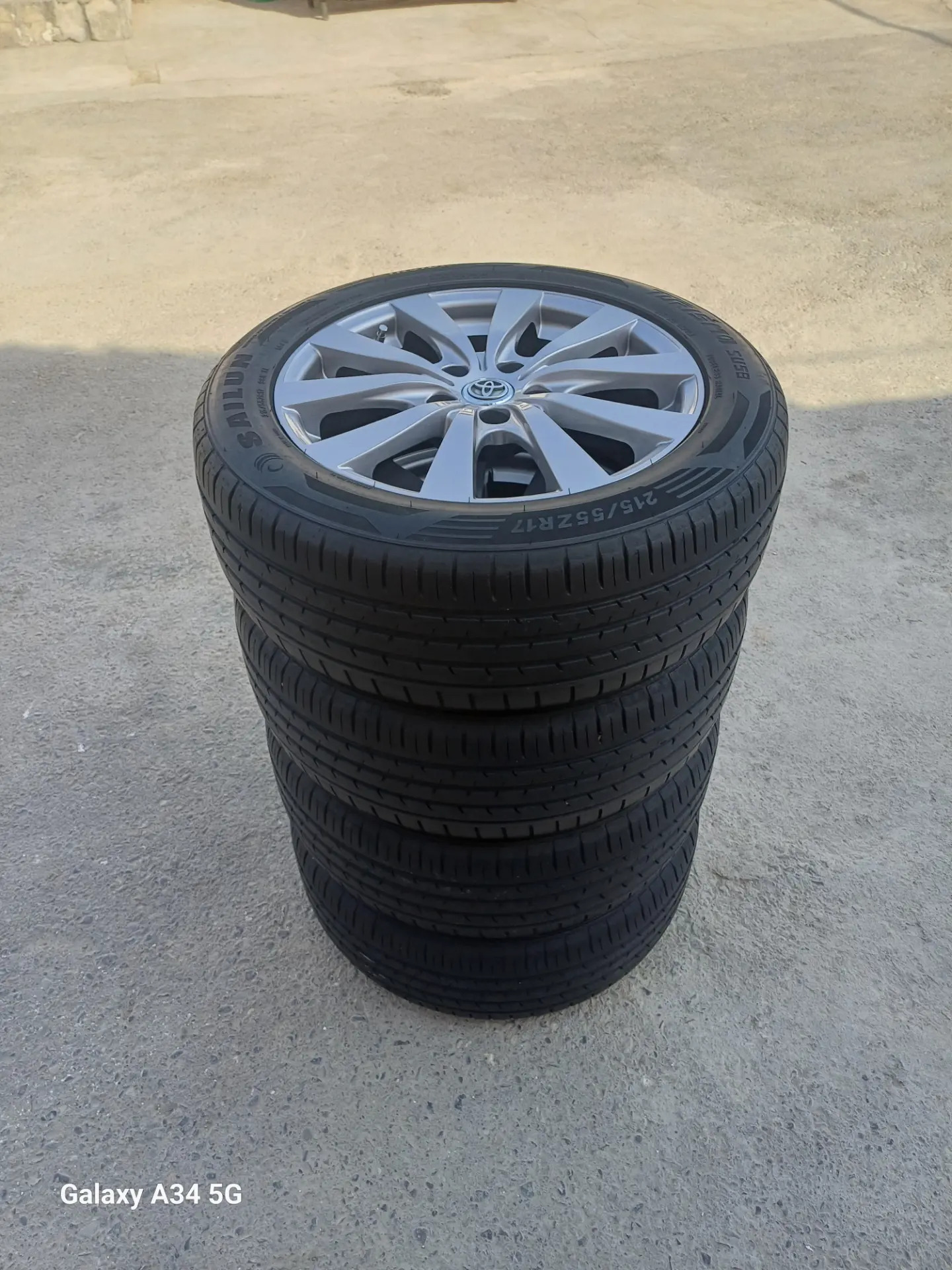 17 lik Camry diska teker 3 000 TMT - Aşgabat - img 2
