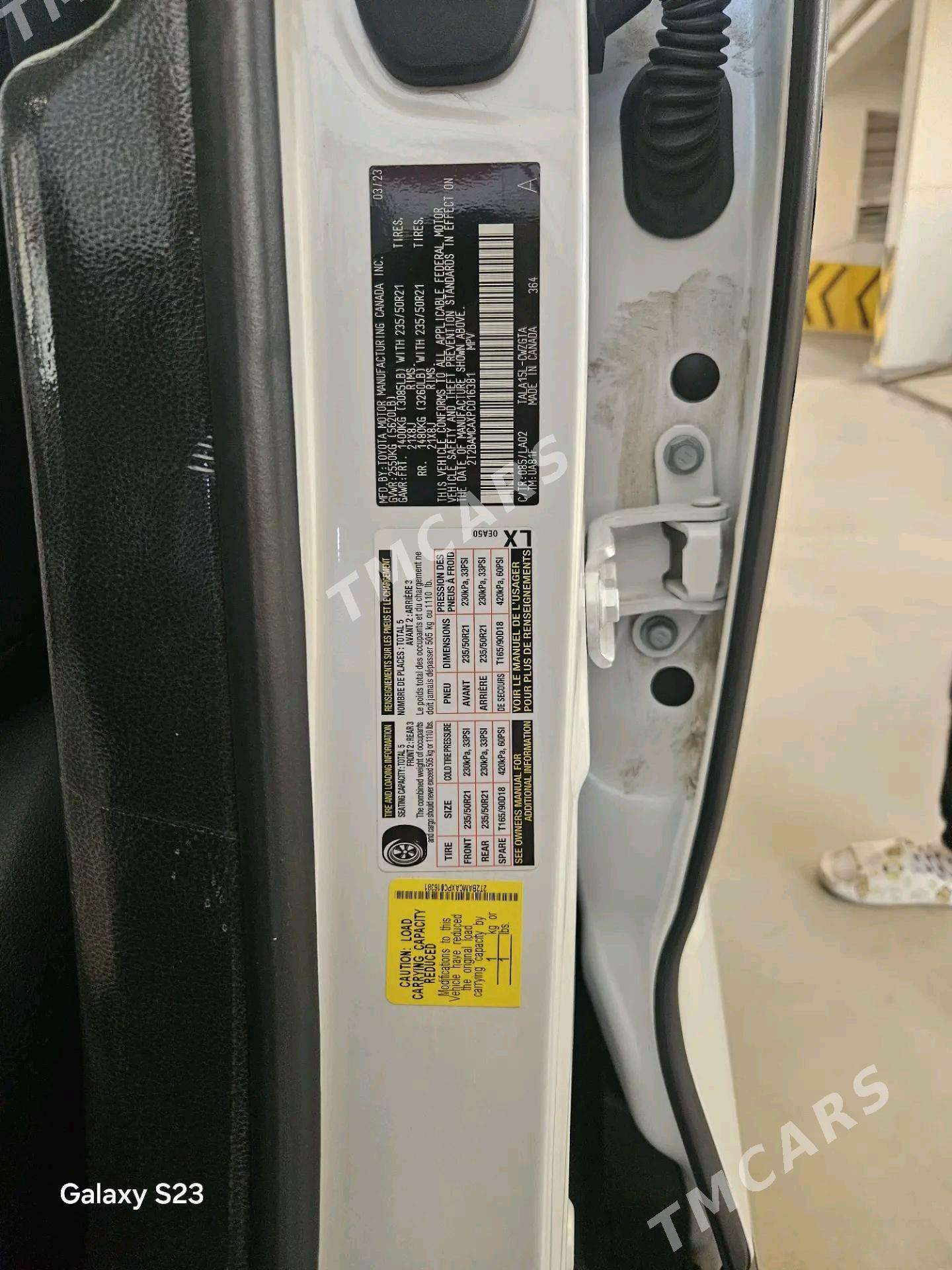 Lexus RX 350 2023 - 1 080 000 TMT - G.Kuliýew köç. (Obýezdnoý) - img 10
