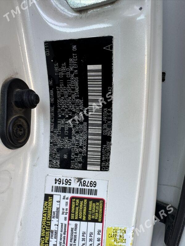 Toyota Sienna 2011 - 269 000 TMT - Ашхабад - img 4