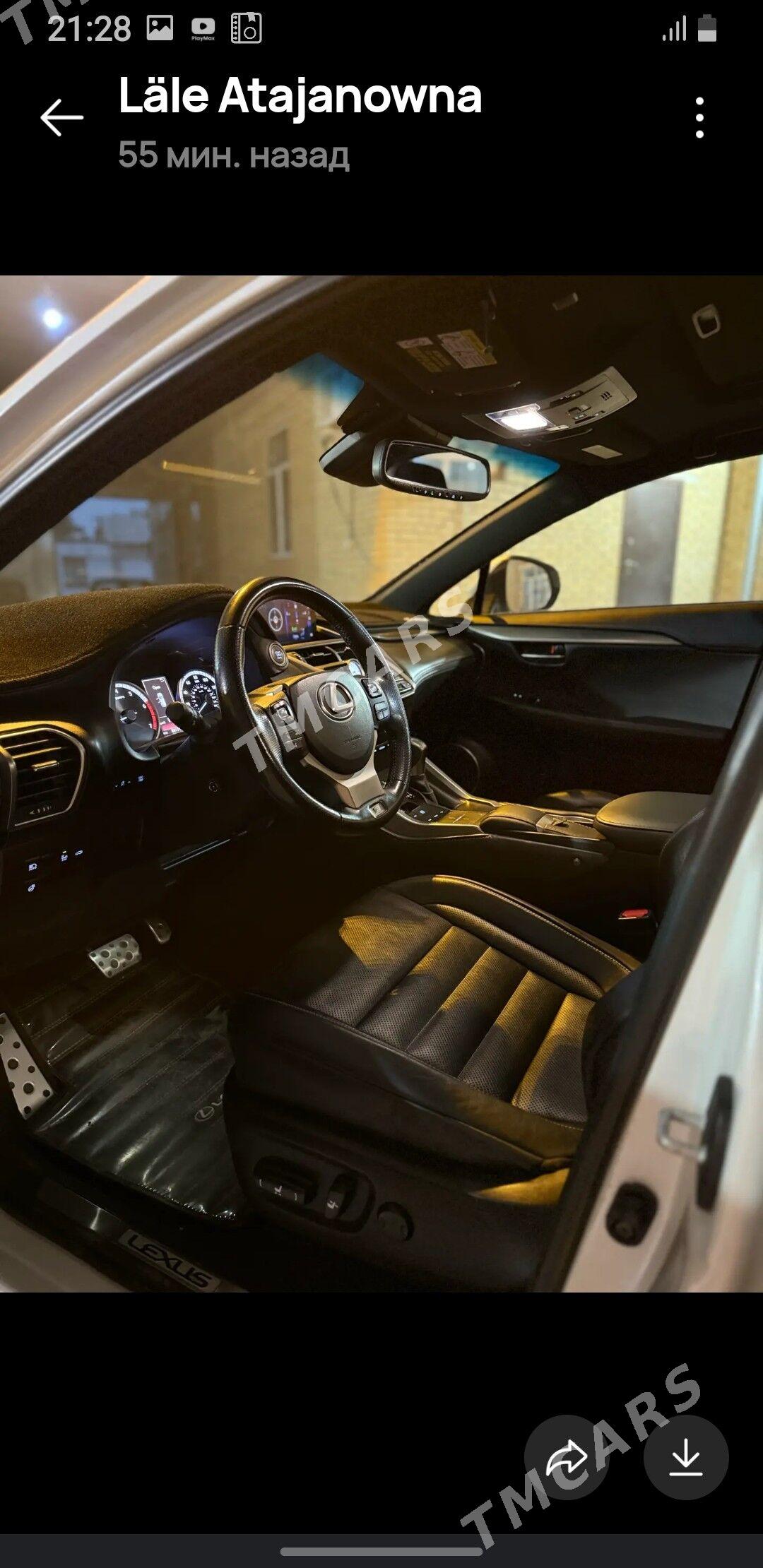 Lexus NX 300 2019 - 450 000 TMT - Саят - img 3