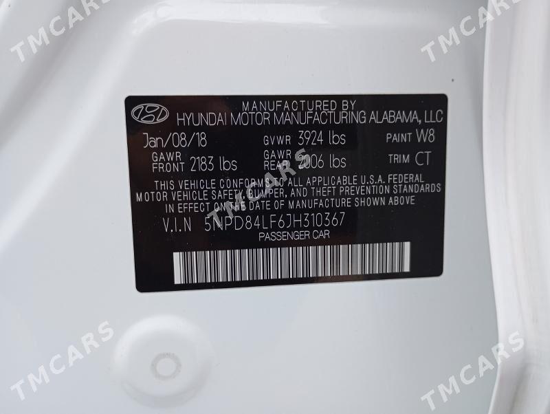 Hyundai Elantra 2018 - 186 000 TMT - Aşgabat - img 9