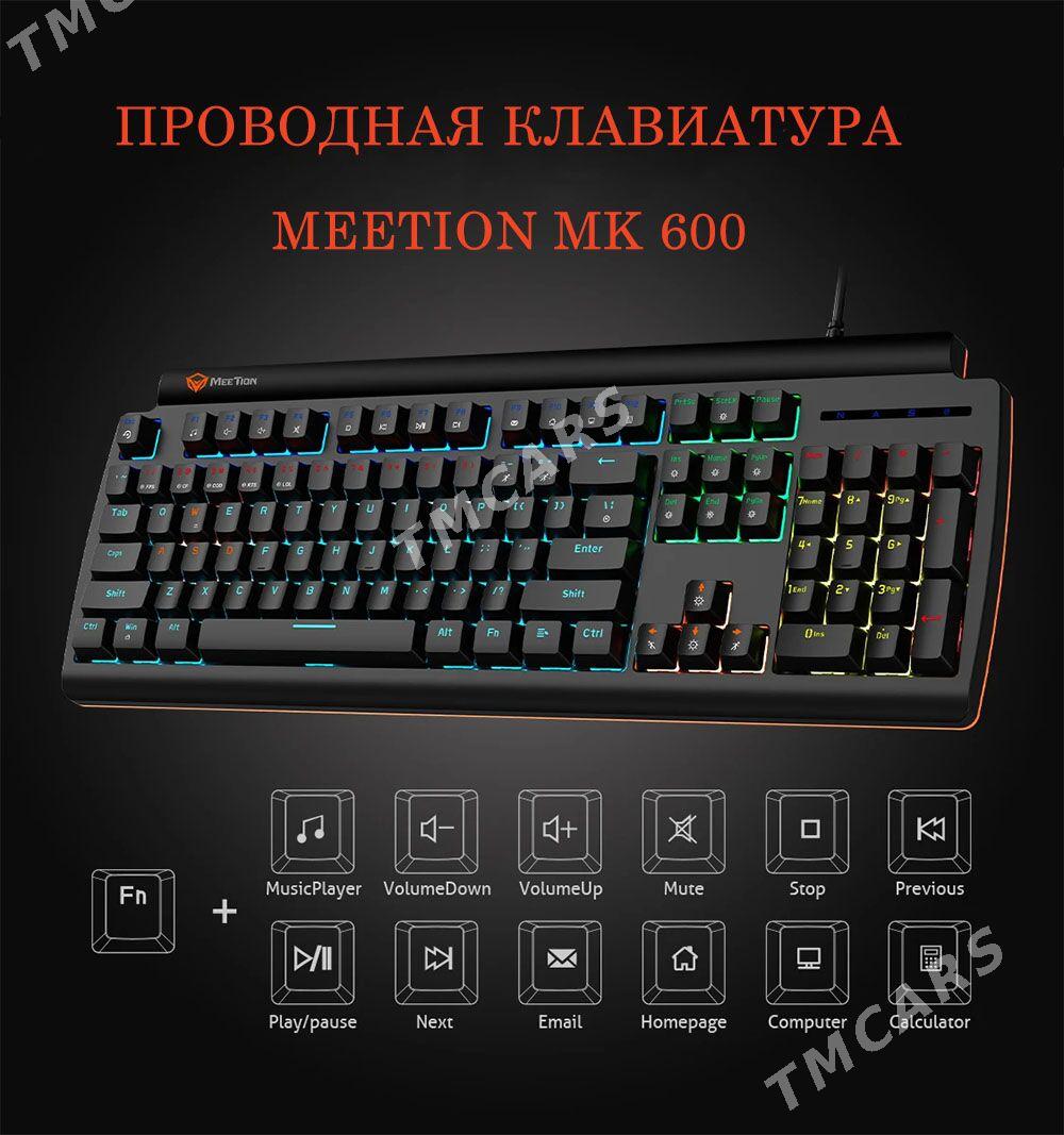 Oýun klawiatuirasy Meetion MK600 - Aşgabat - img 3