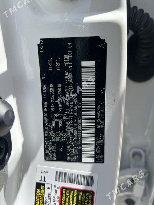 Toyota Highlander 2020 - 500 000 TMT - Mary - img 9