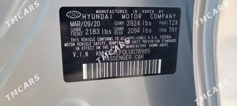 Hyundai Elantra 2020 - 200 000 TMT - Mary - img 7