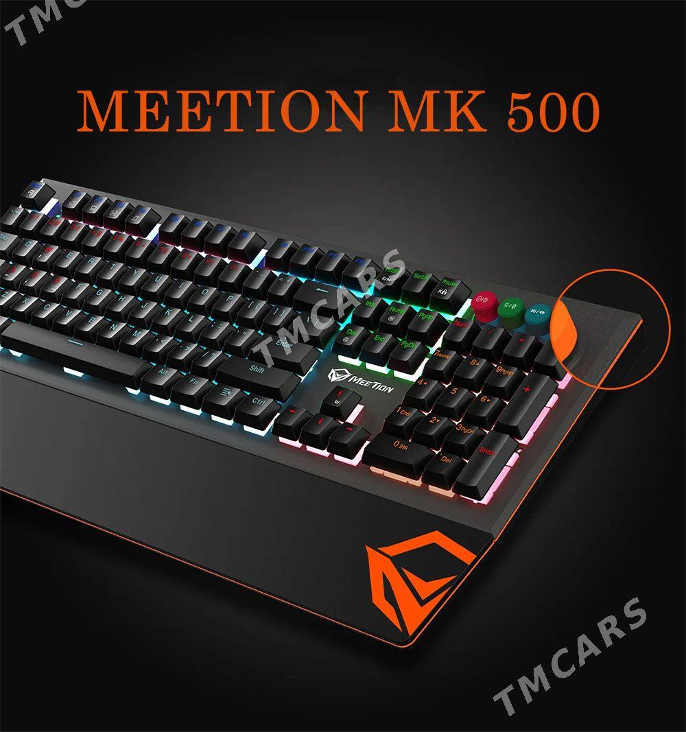Проводная игровая клавиатура  Meetion MK500 - Aşgabat - img 5