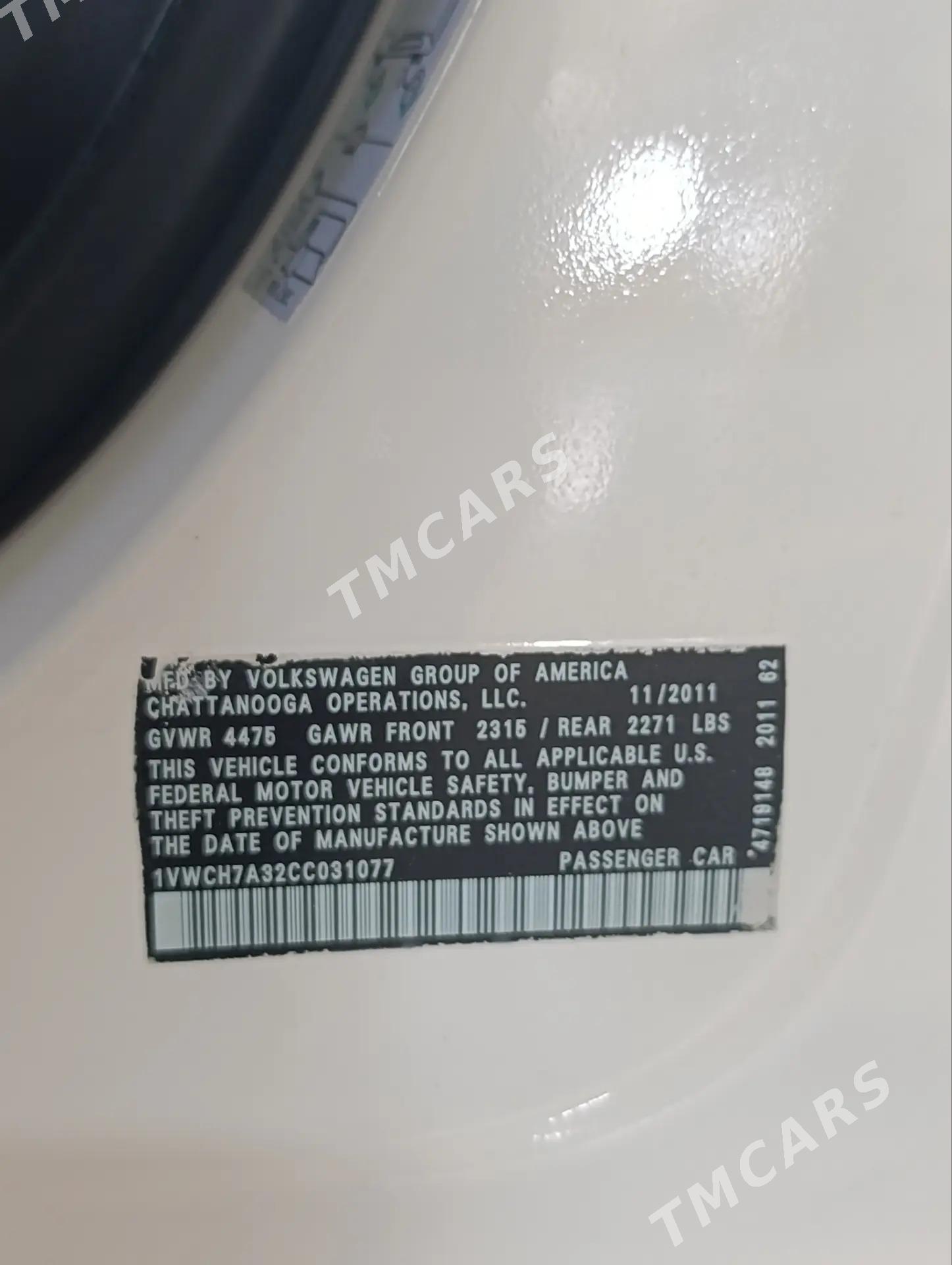 Volkswagen Passat 2011 - 160 000 TMT - 16-njy tapgyr - img 2