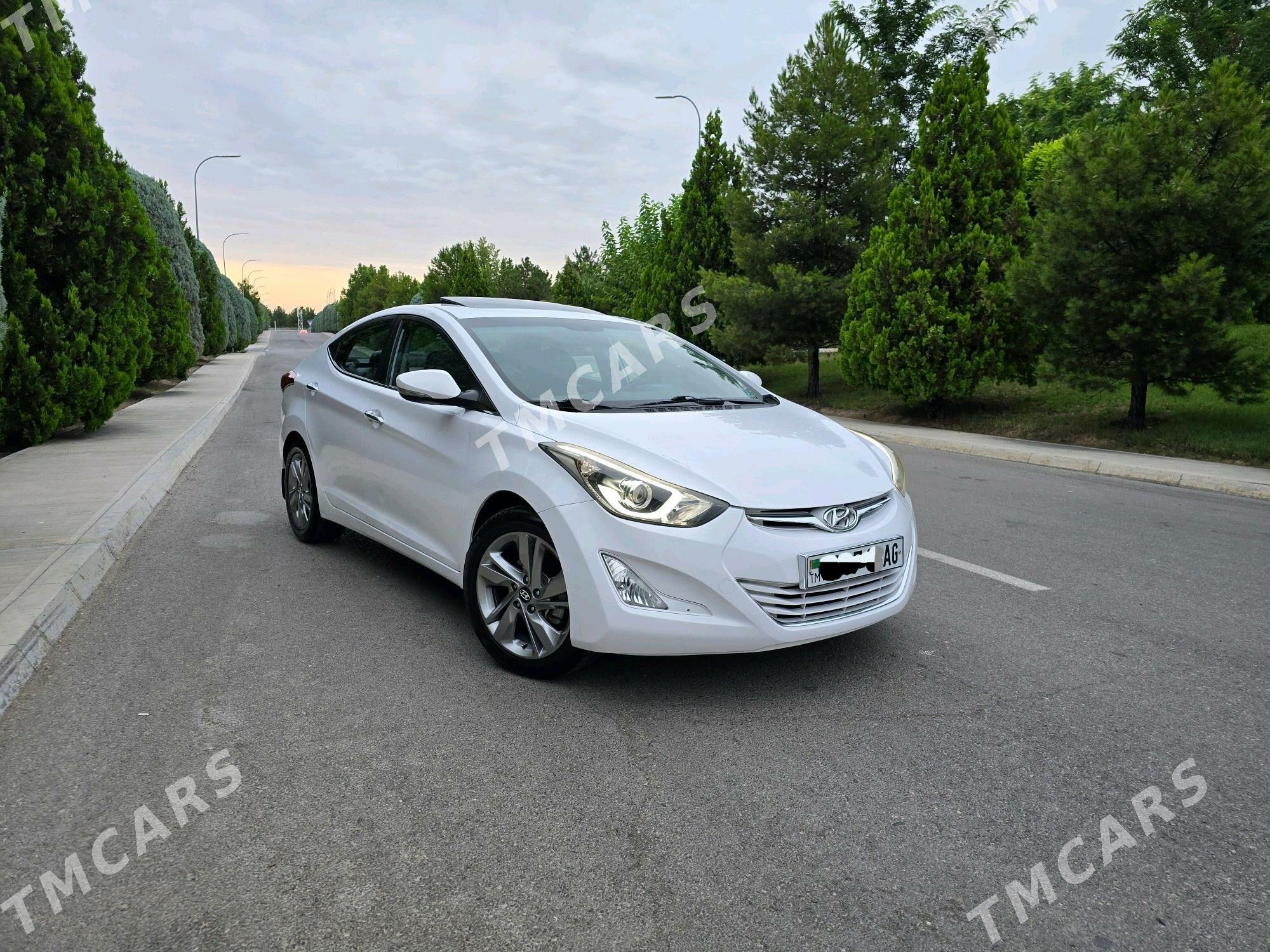 Hyundai Elantra 2014 - 188 000 TMT - Ашхабад - img 2