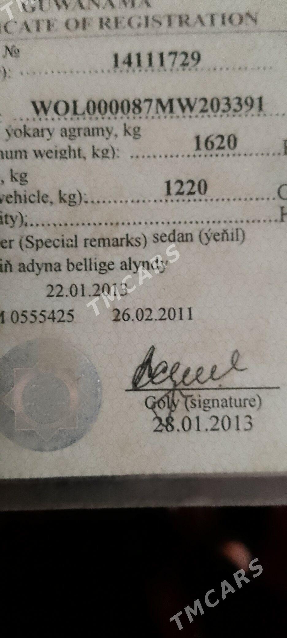 Opel Vectra 1991 - 29 000 TMT - Дашогуз - img 4