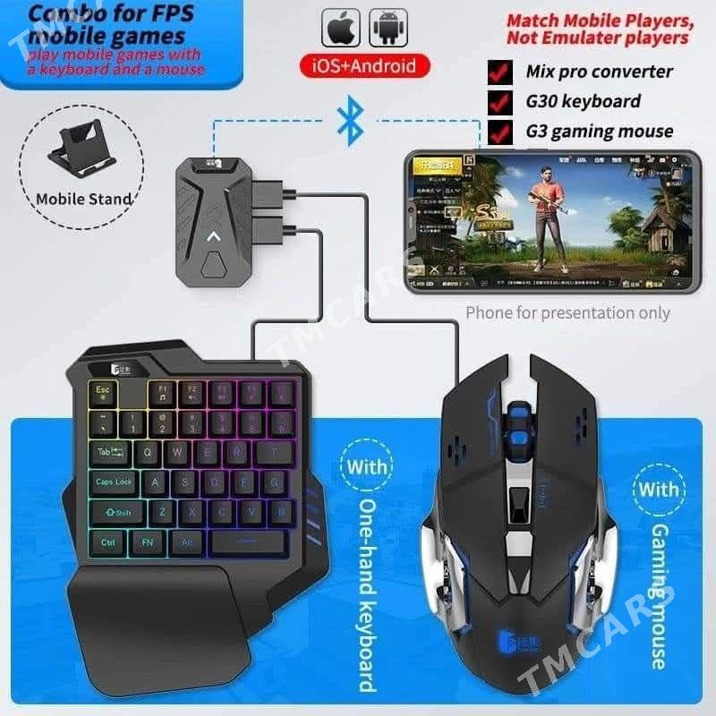 Klawitura PUBG Mixpro+ kompyut - Aşgabat - img 2