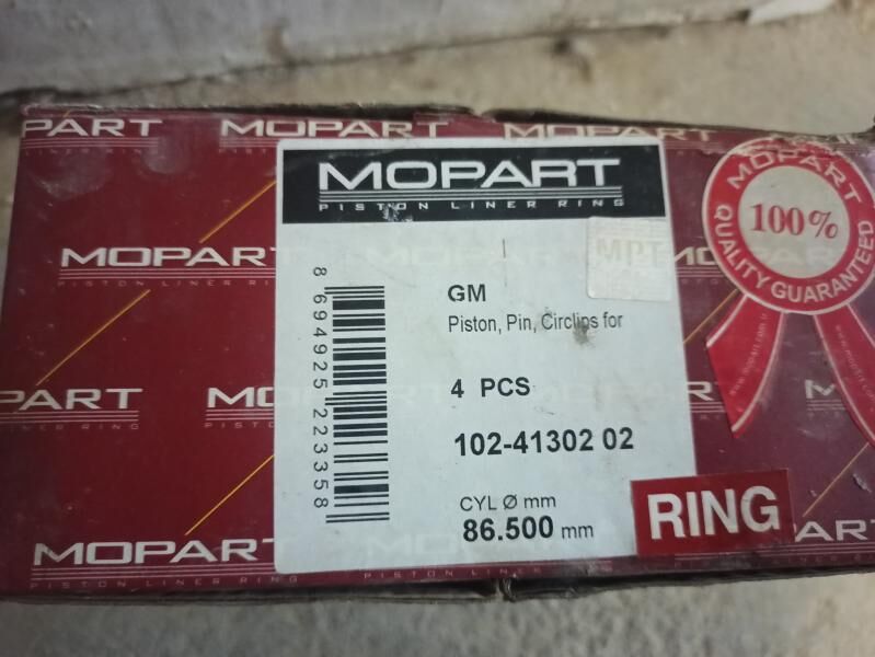 opel 2lik motor porshen komple 850 TMT - Aşgabat - img 2
