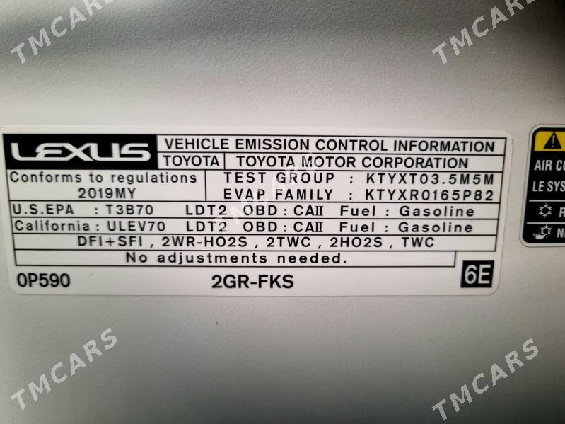 Lexus RX 350 2019 - 565 000 TMT - Mary - img 10